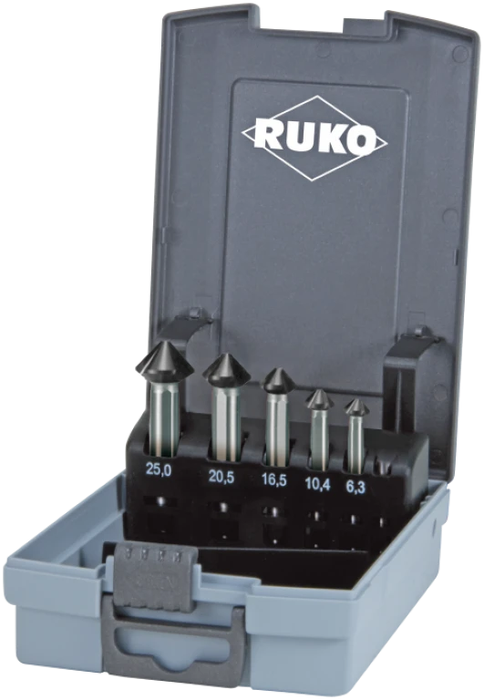 SET DE AVELLANADORES HSS 6.30-20.50 X6 PIEZAS HEPYC 51430000001 - Import Bendezu